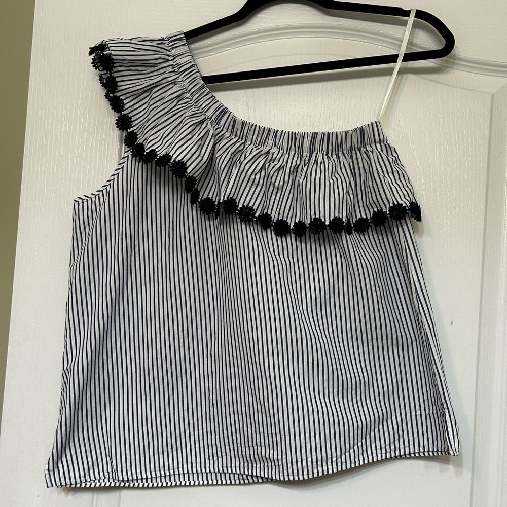 Loft One Shoulder Top Size Medium